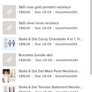 Sarah’s show bundle plus new bundle